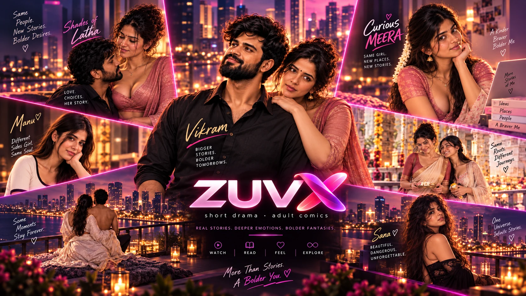 ZUVX — Stories Beyond Limits