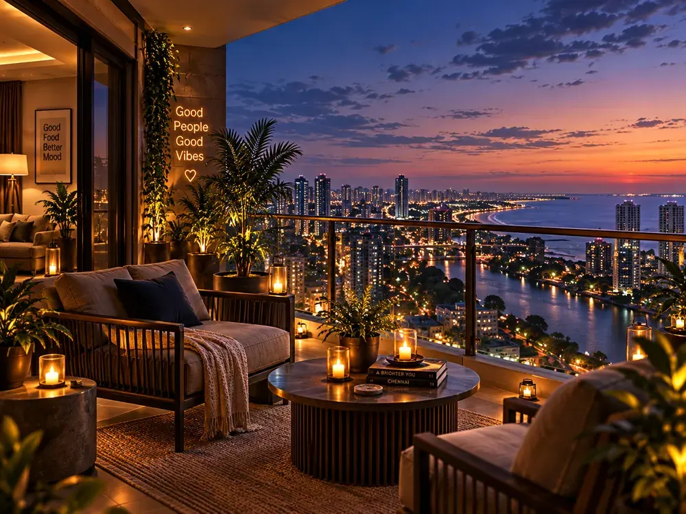 Apartment 1407 balcony