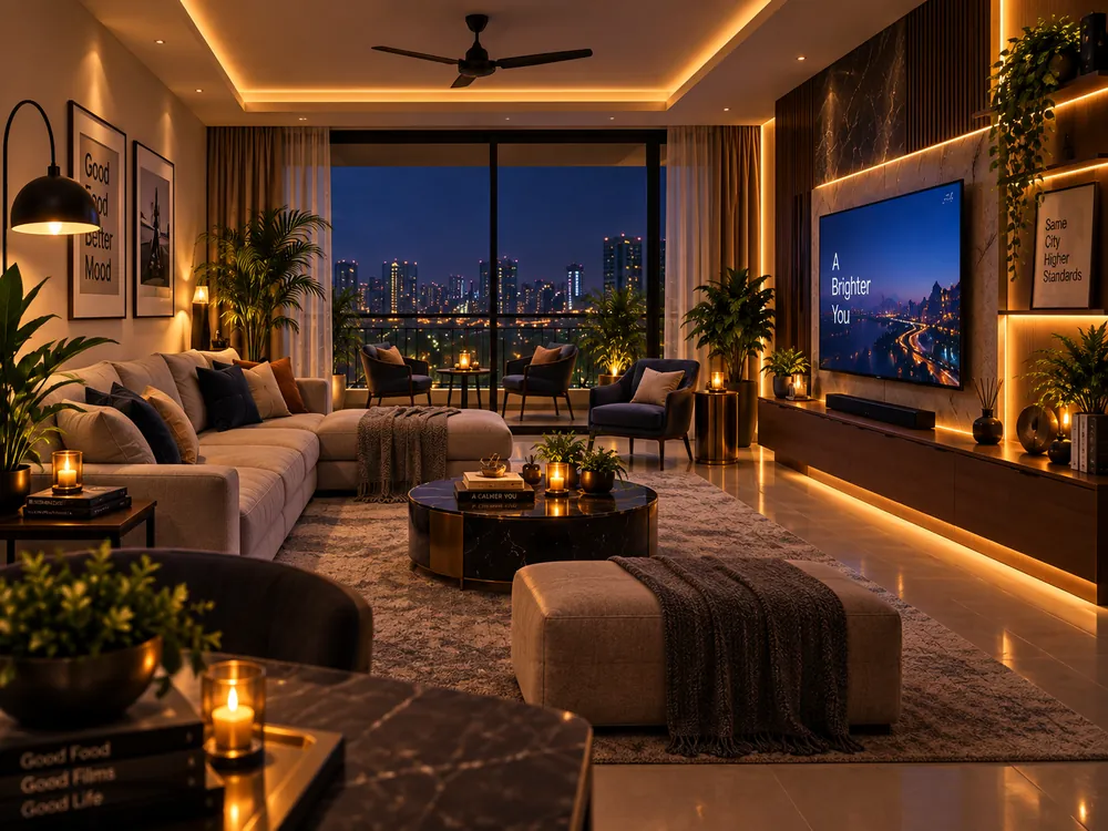 Apartment 1407 living hall