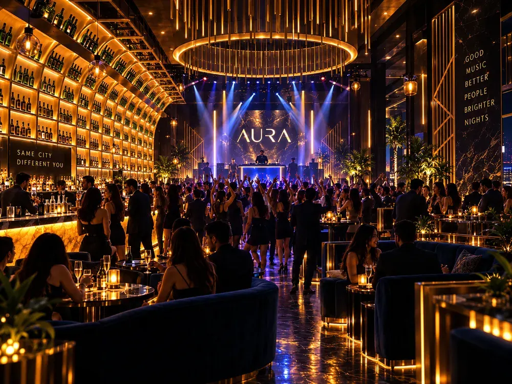 AURA dance floor