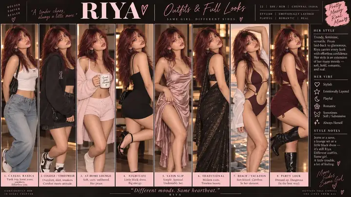 Riya character board